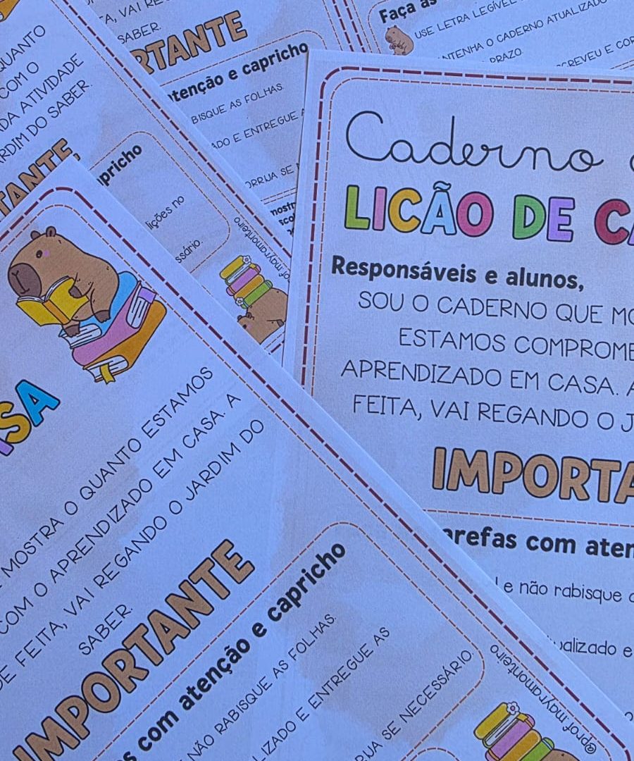Capa Lição de Casa
